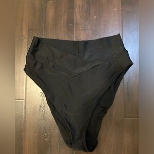 aerie high cut cheeky swim bottoms